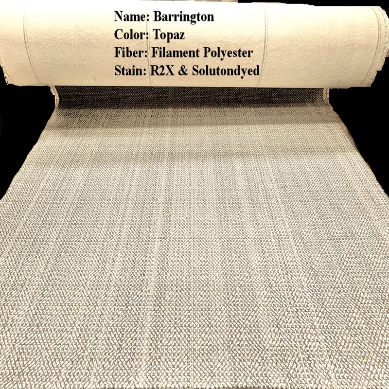 Shaw pattern carpet waterproof backing